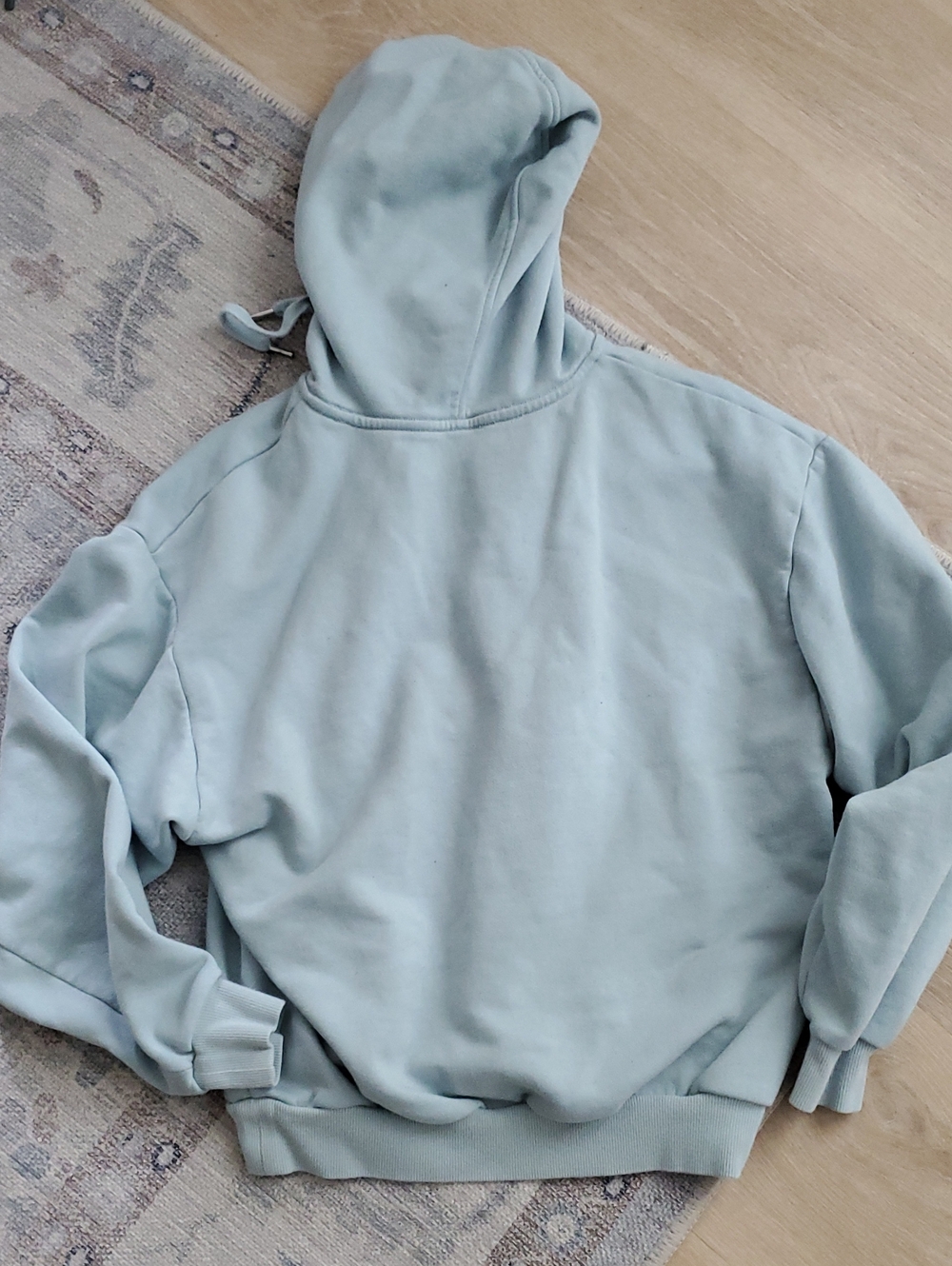 SOLD Yoga Accolade Light Blue Hoodie Sweatshirt SzXS - Picture 8 of 9